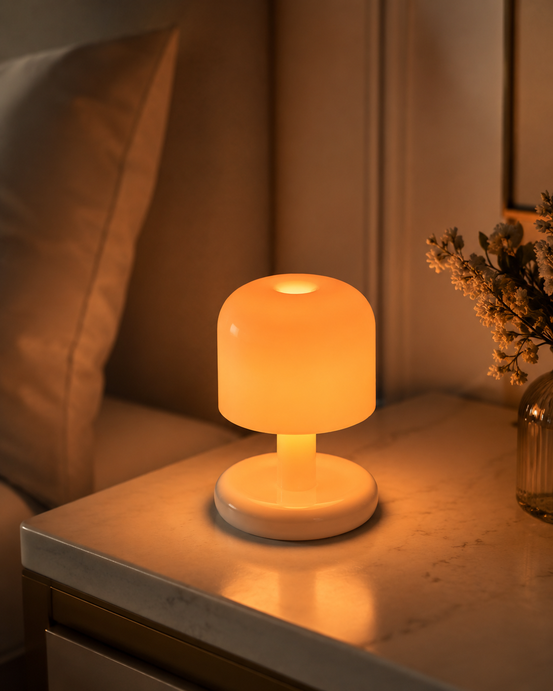 Mini Rechargeable Mushroom Night Light