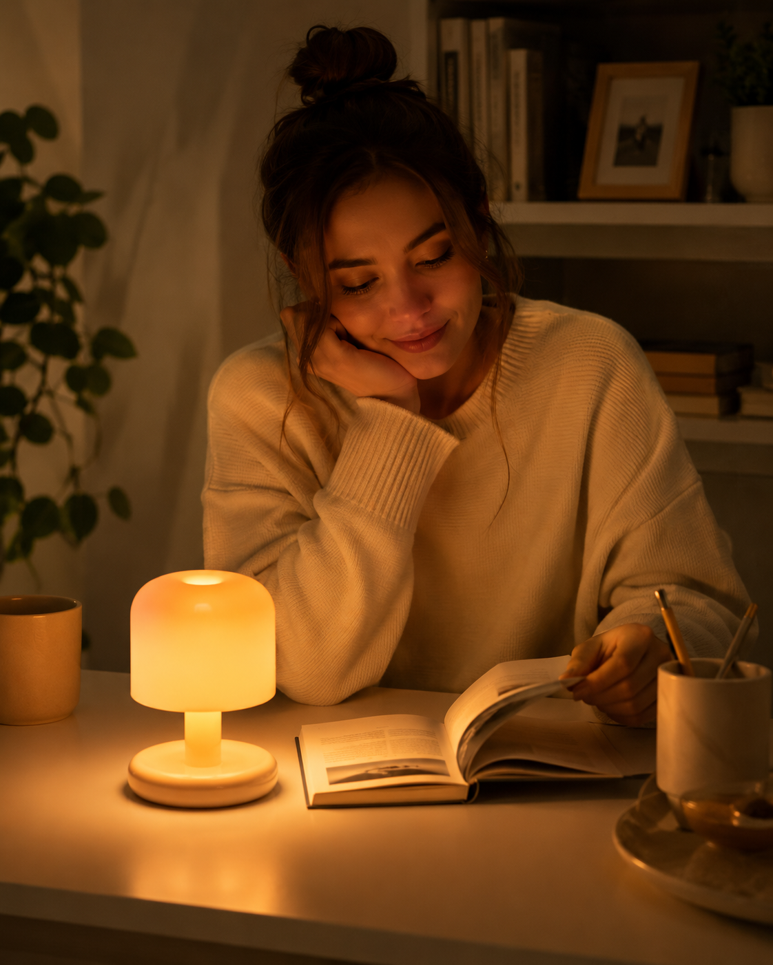 Mini Rechargeable Mushroom Night Light