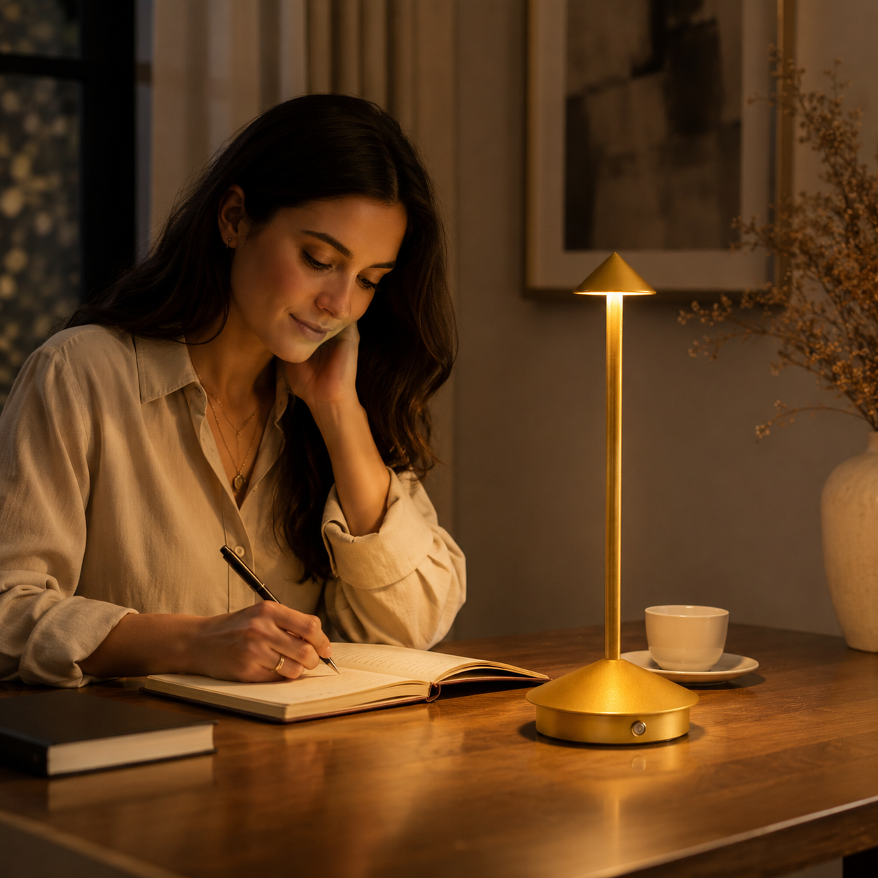 Cordless Rechargeable Table Lamp