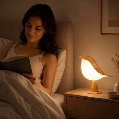 Rechargeable Bird Bedside Lamp