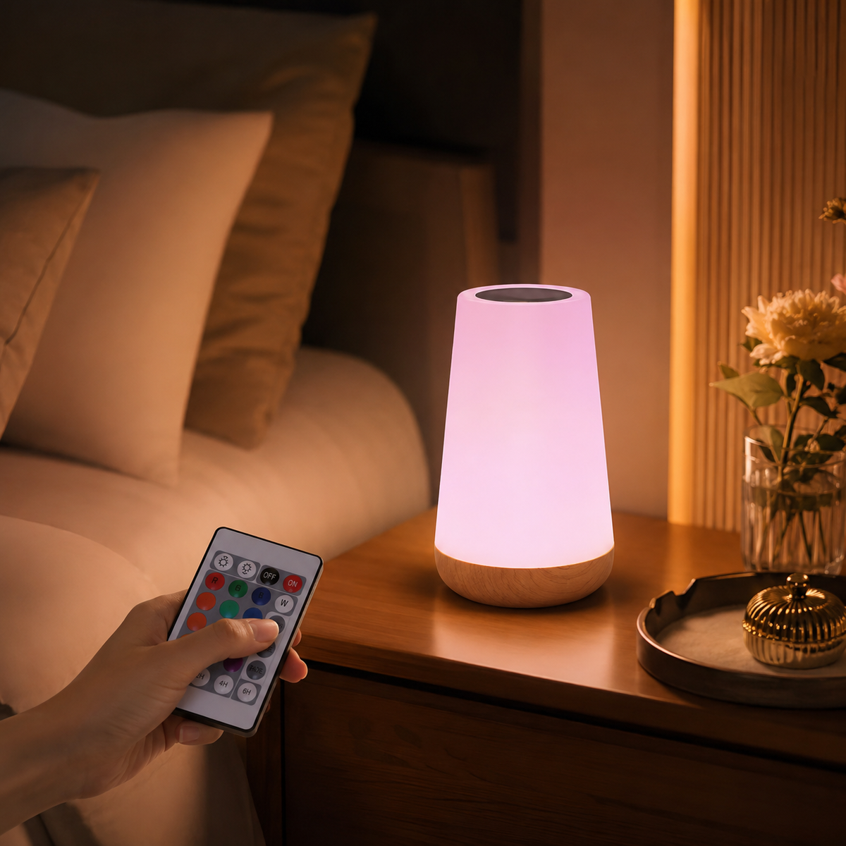 Rechargeable Colour Changing Night Light