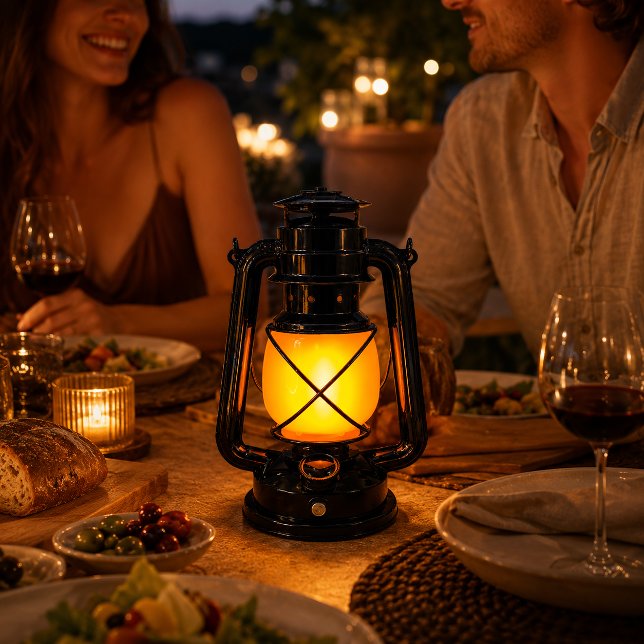 Retro Rechargeable Camping Lantern