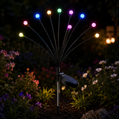 Solar Firefly Garden Lights