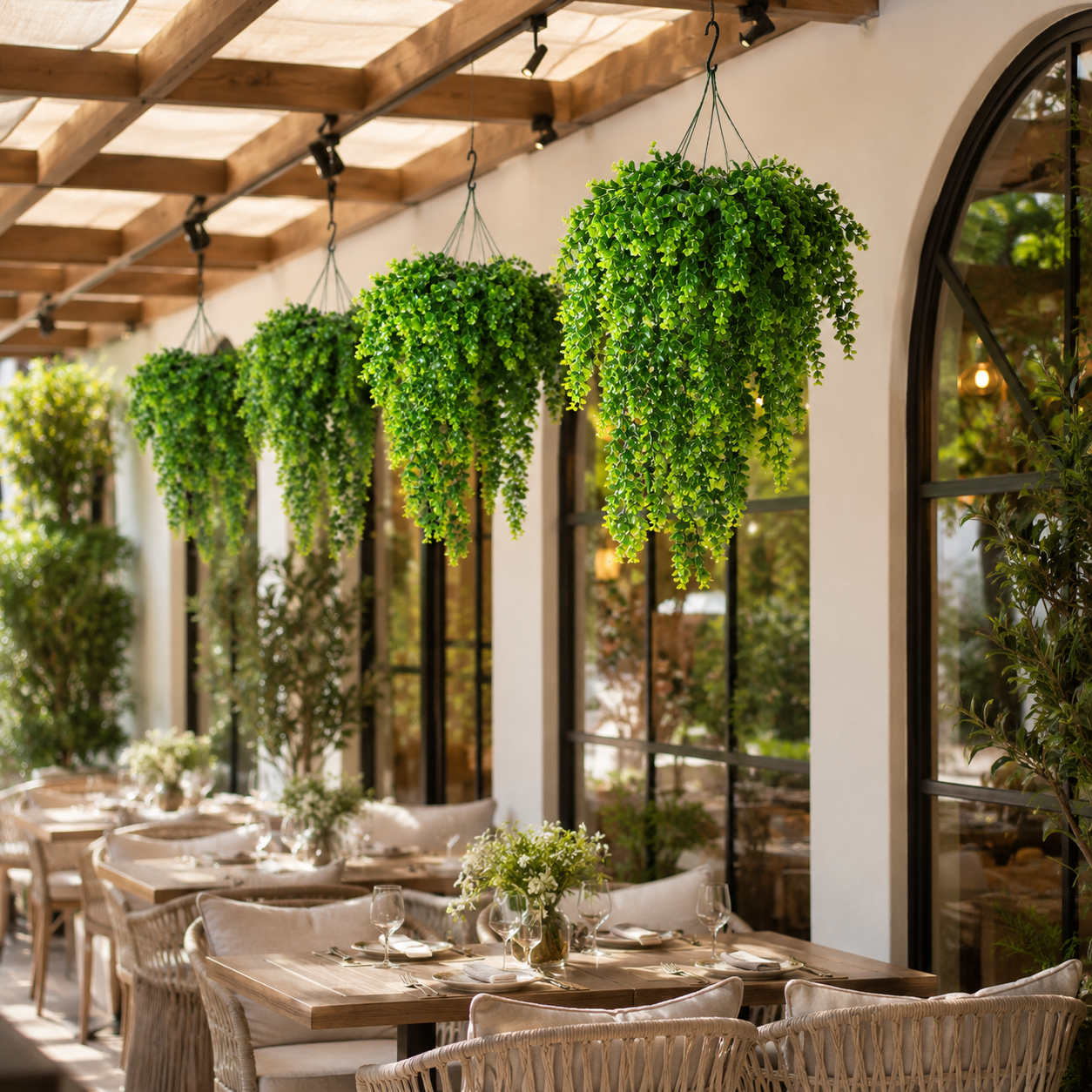 Artificial Hanging Greenery