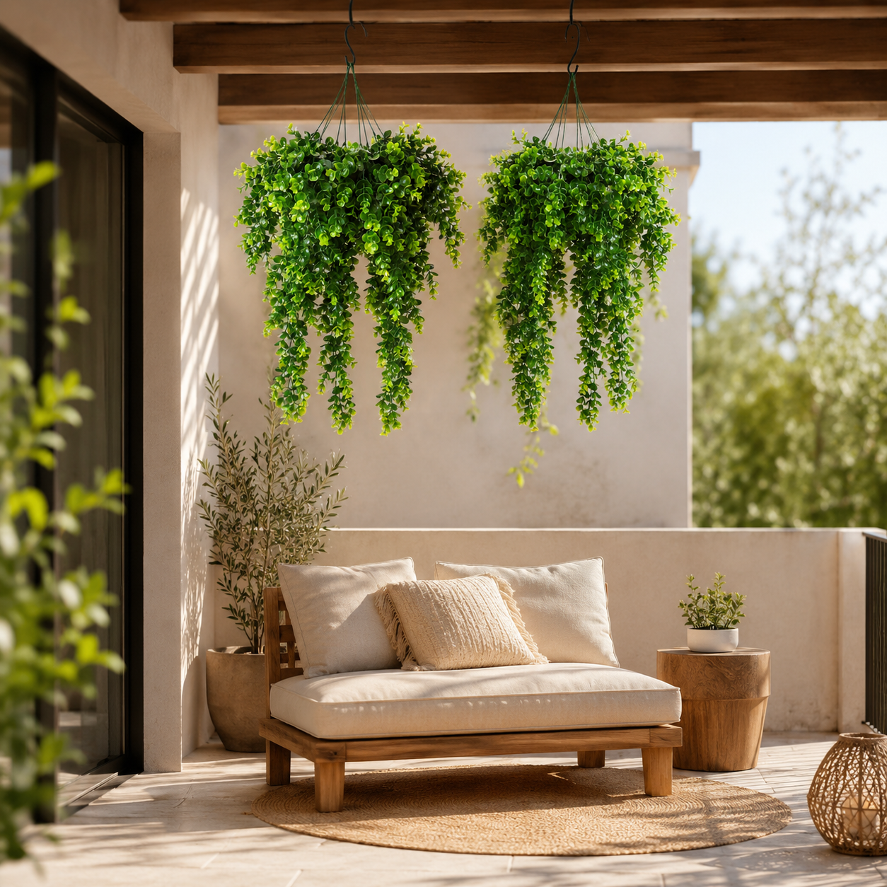 Artificial Hanging Greenery