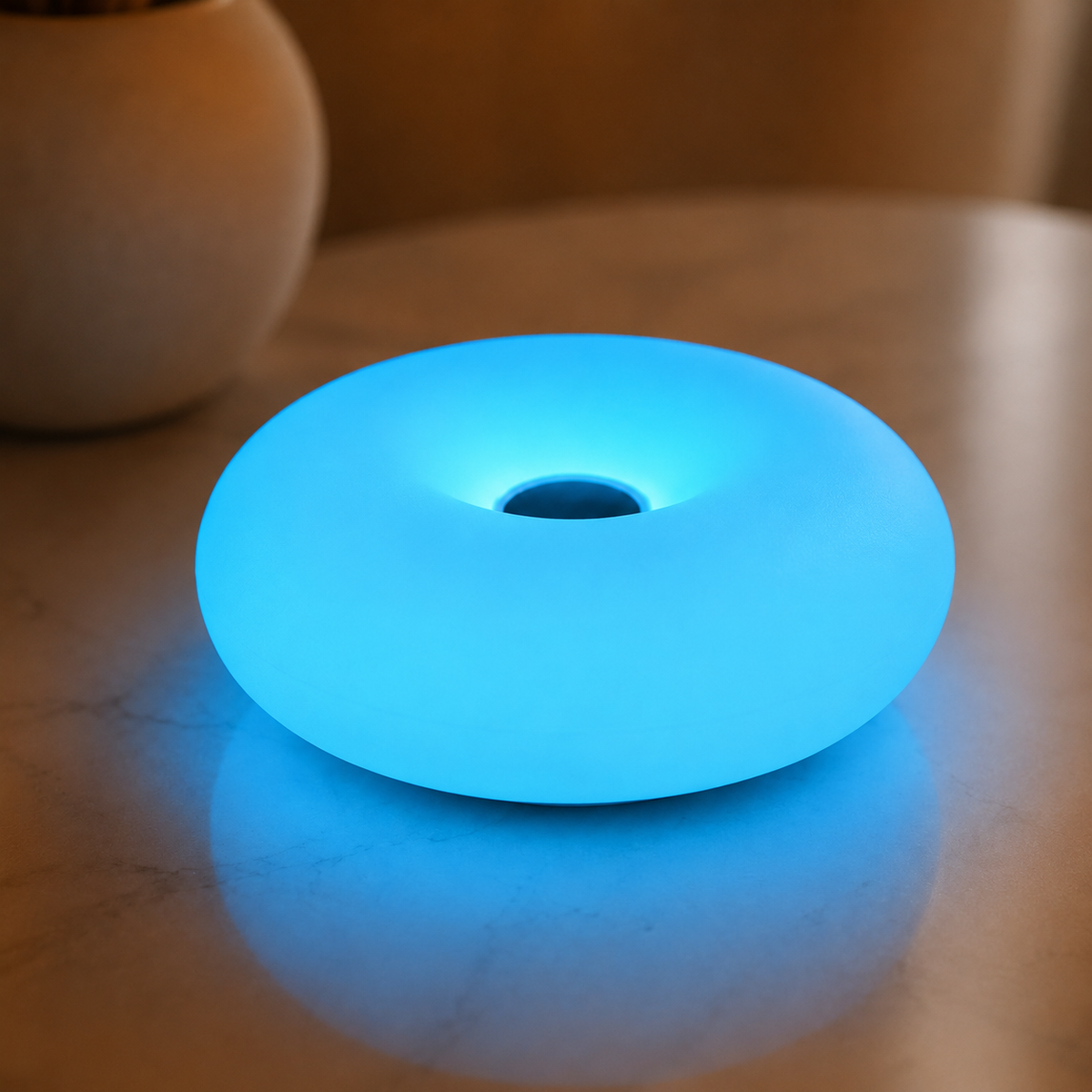 Rechargeable Donut Lamp for Home Ambience