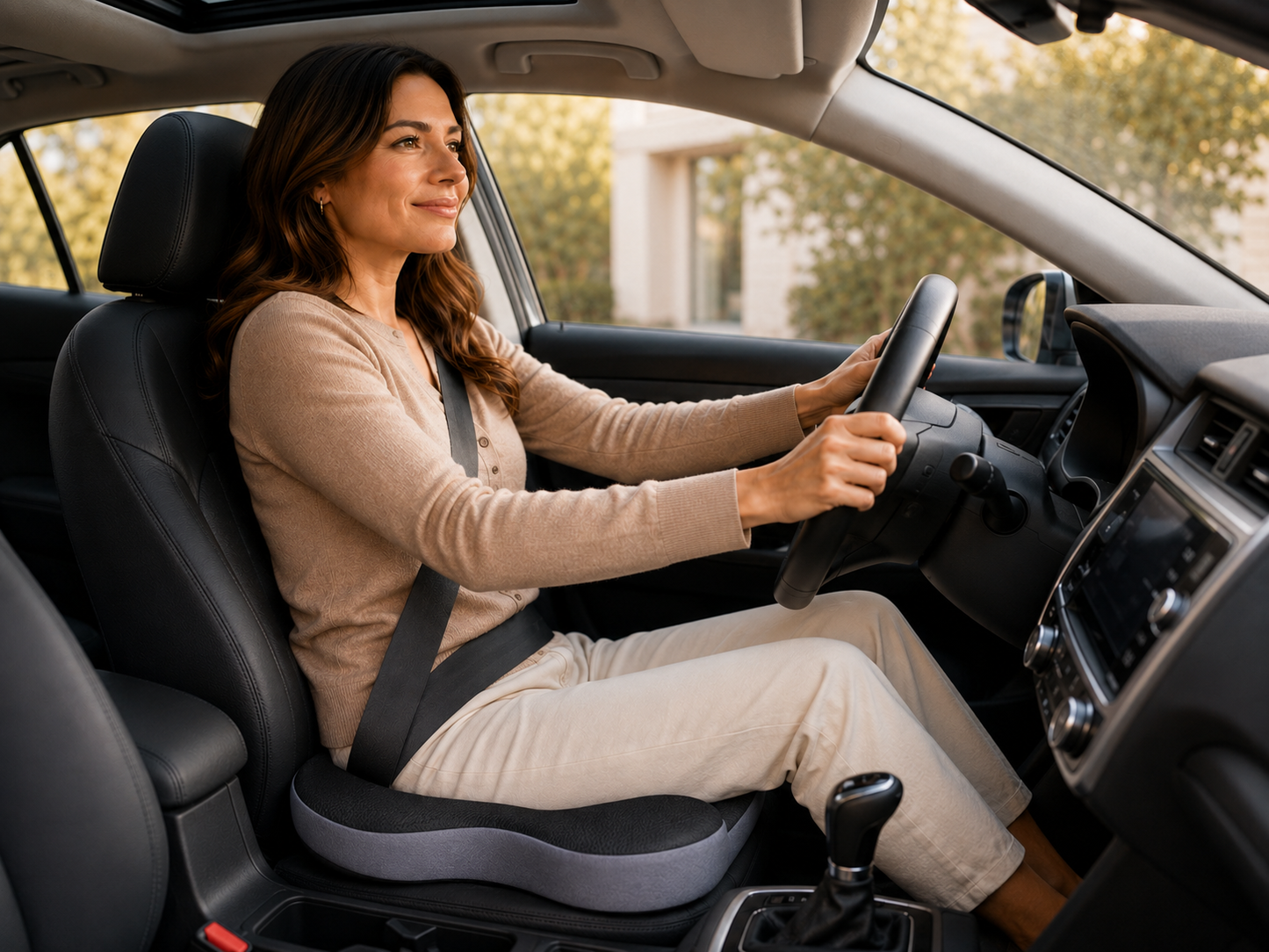 Coccyx Memory Foam Seat Cushion