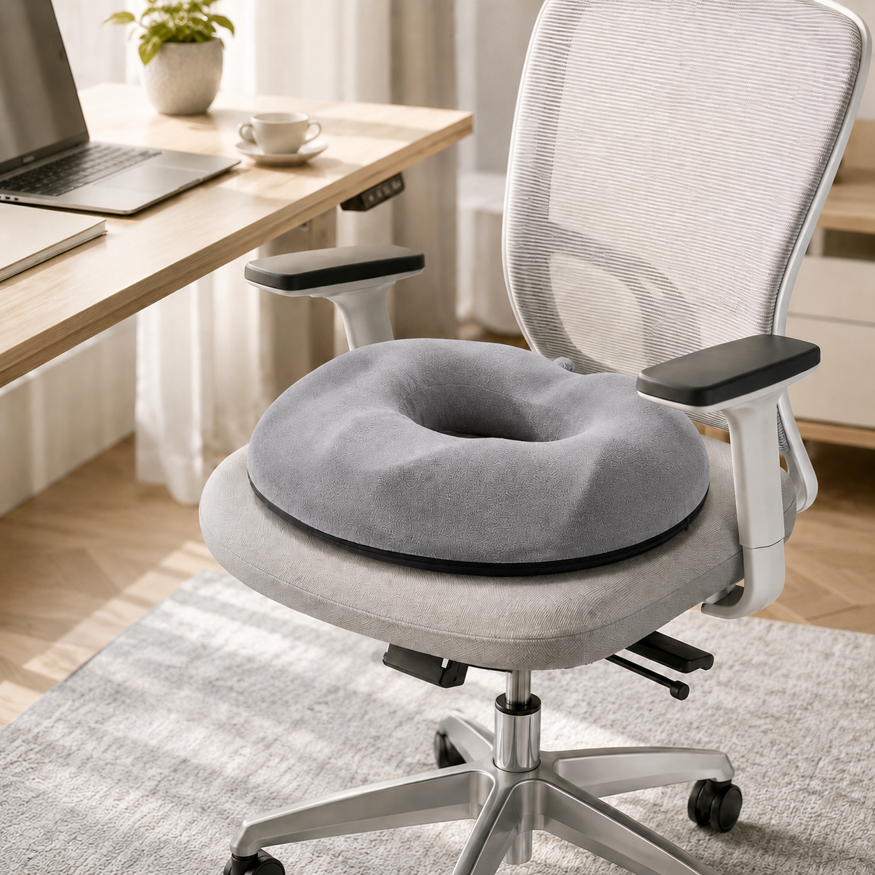 Ring Memory Foam Coccyx Seat Cushion