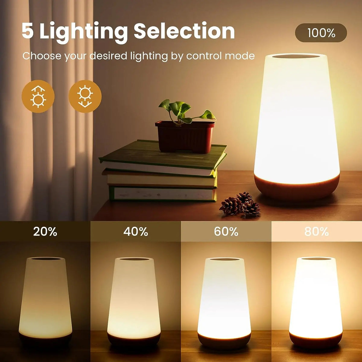 Rechargeable Colour Changing Night Light