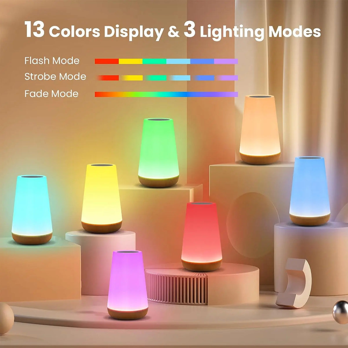 Rechargeable Colour Changing Night Light
