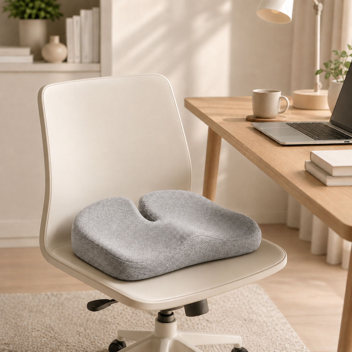 Ergonomic Memory Foam Seat Cushion